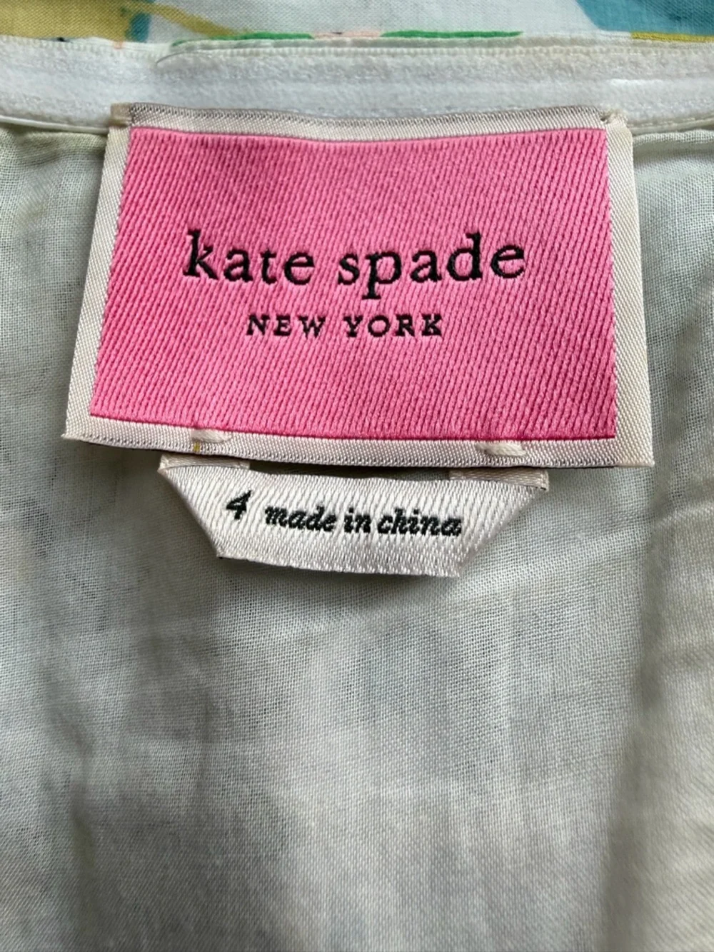 Kate Spade Strapless Market Floral Midi Dress Size 4
